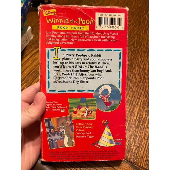 Winnie the Pooh: Pooh Party, VHS - Picture 2 of 3